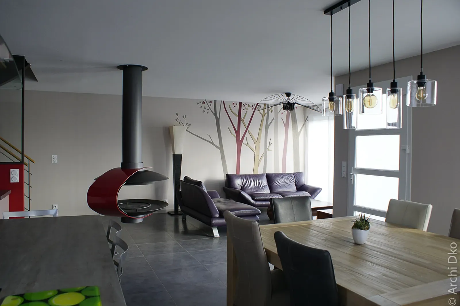Pièce de vie lumineuse : aménagement intérieur | Archi DKO — 12