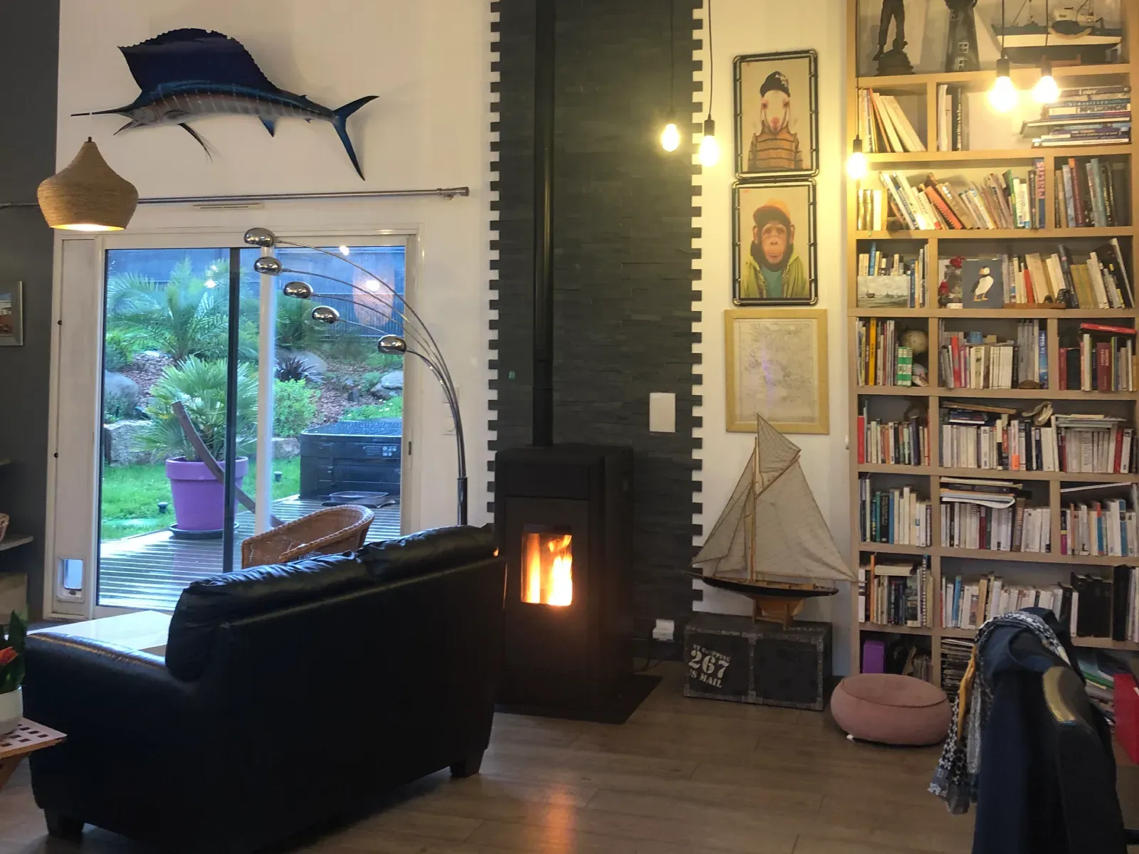 Pièce de vie Feng Shui à Trébeurden | Archi DKO — 2