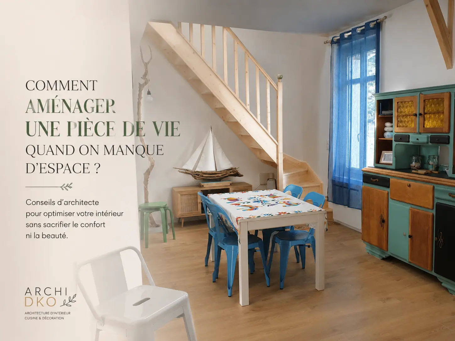 Comment aménager une pièce de vie quand on manque d’espace ?