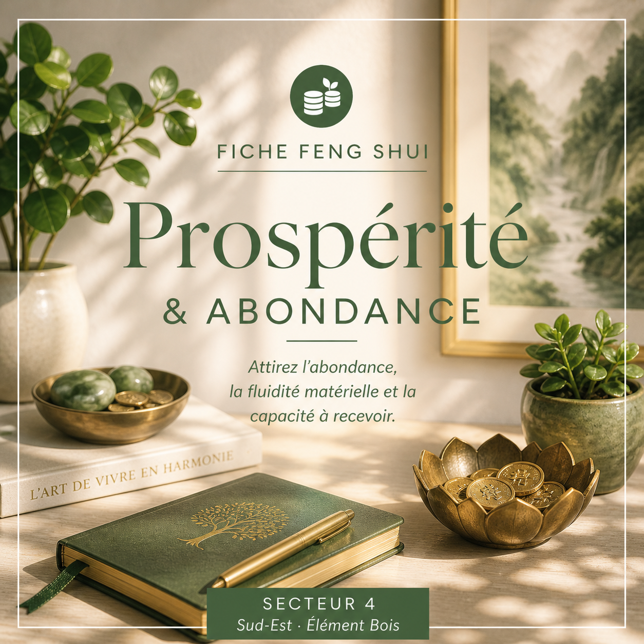 Fiche Feng Shui – Prospérité & abondance